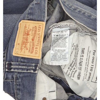 Levi's 506 Men Blue Straight Regular Jeans W30 L31