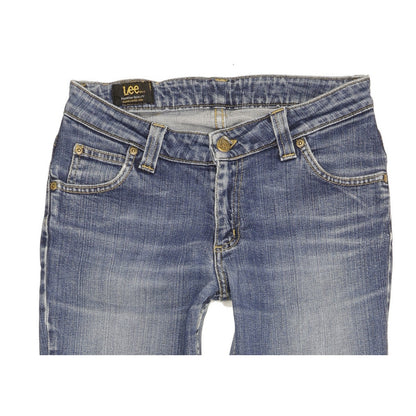 Lee Women Blue Bootcut Slim Jeans W28 L30