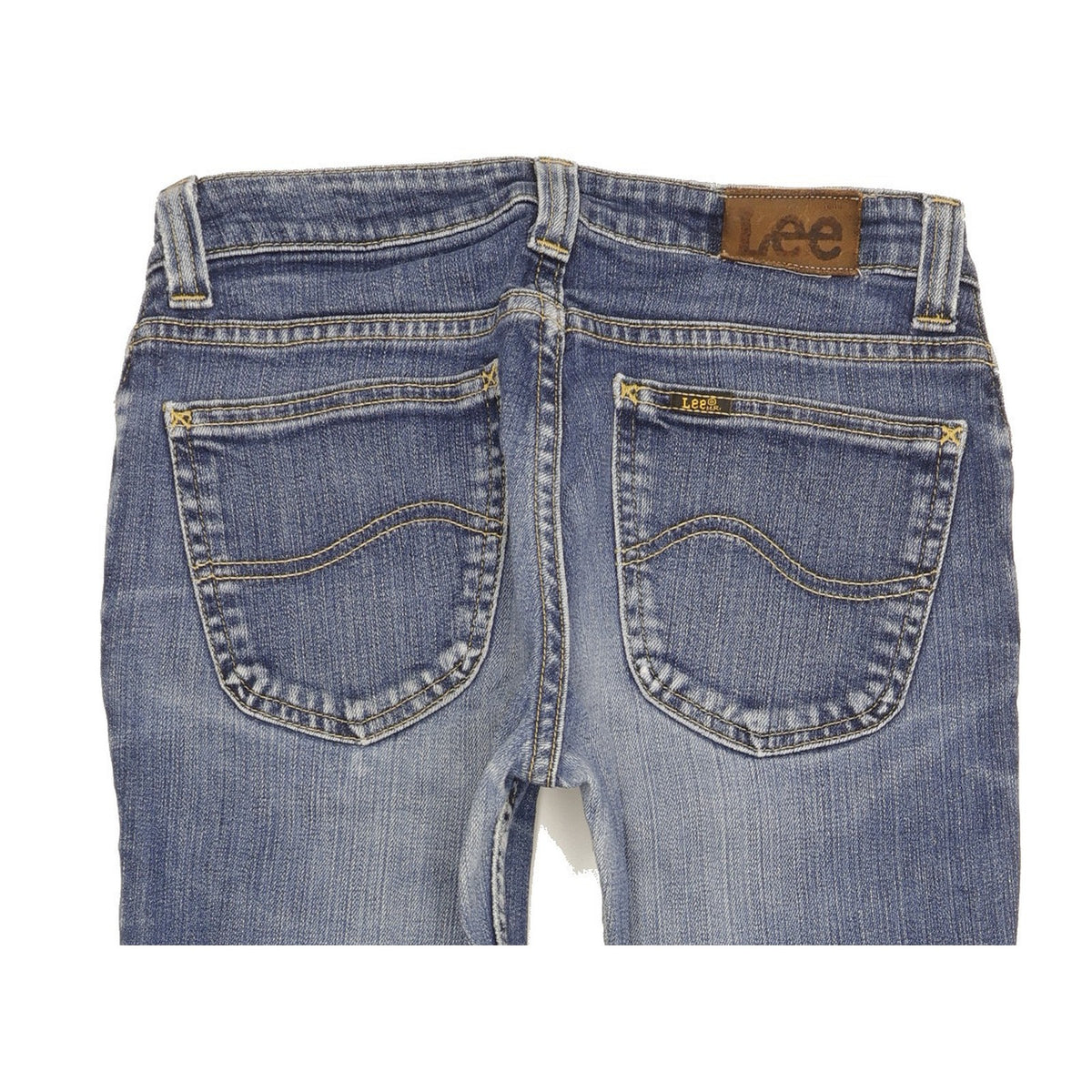 Lee Women Blue Bootcut Slim Jeans W28 L30
