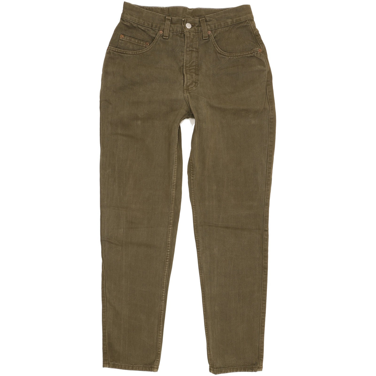 Mustang Green Tapered Slim Jeans High Waisted W30 L30