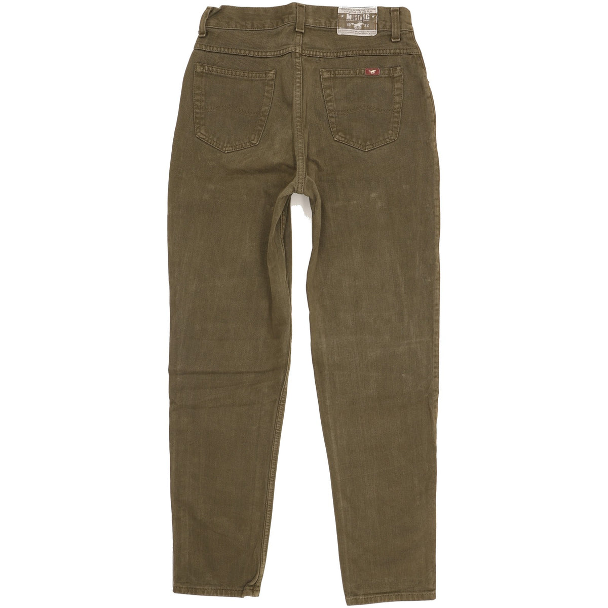 Mustang Green Tapered Slim Jeans High Waisted W30 L30
