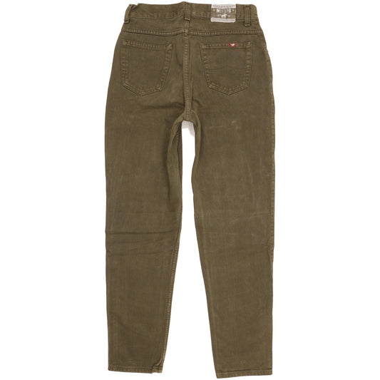 Mustang Green Tapered Slim Jeans High Waisted W30 L30