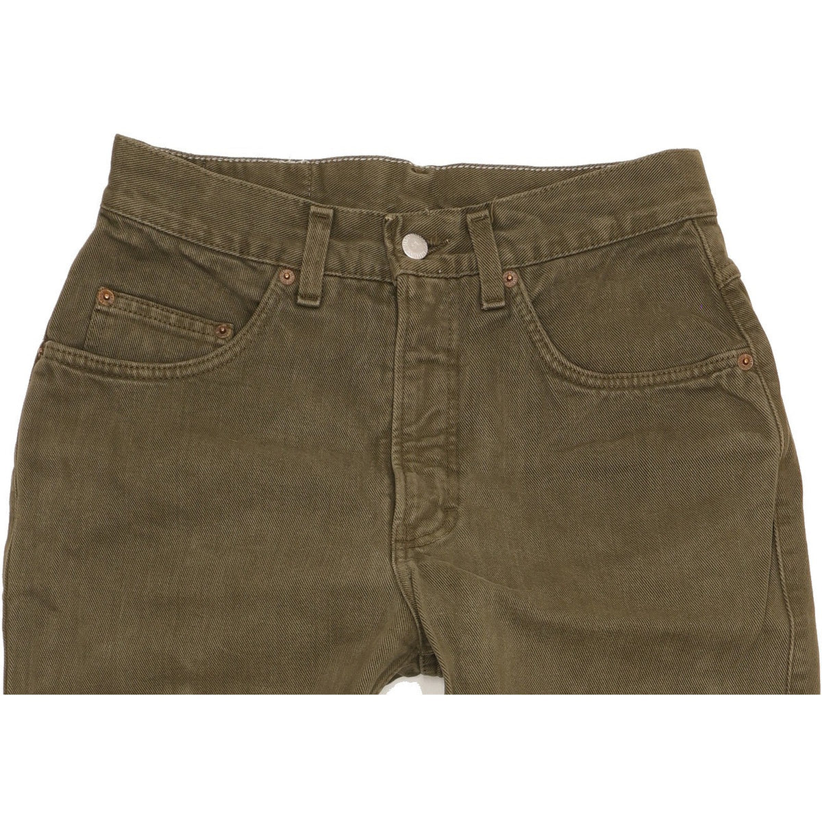 Mustang Green Tapered Slim Jeans High Waisted W30 L30