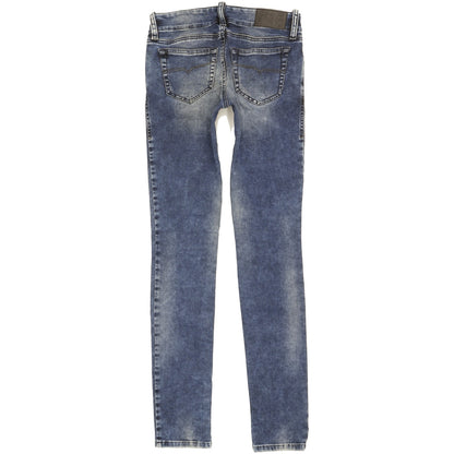 Diesel Grupee Women Blue Skinny Slim Stretch Jeans W25 L32