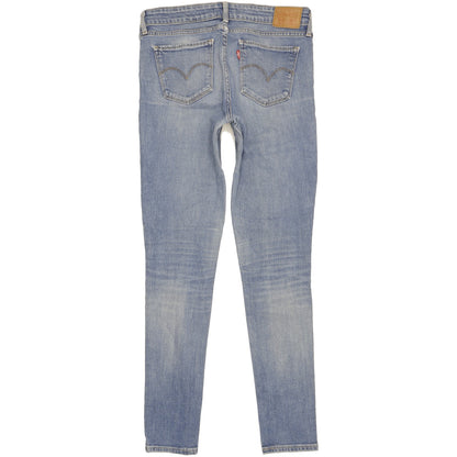 Levi's 711 Women Blue Skinny Slim Stretch Jeans W28 L32