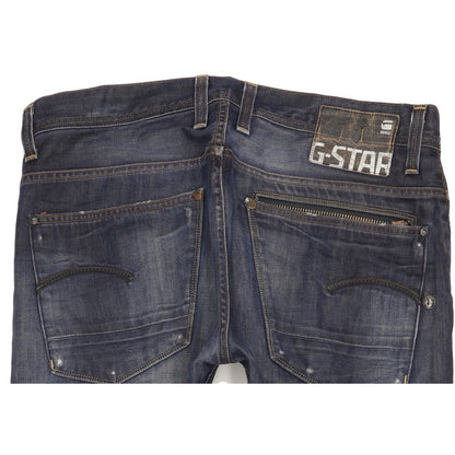 G-Star Attacc Men Blue Straight Regular Jeans W36 L32