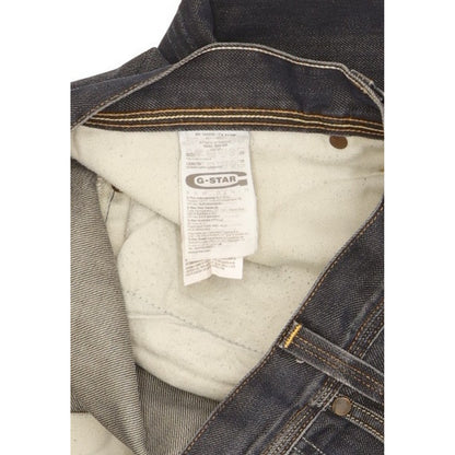 G-Star Attacc Men Blue Straight Regular Jeans W36 L32