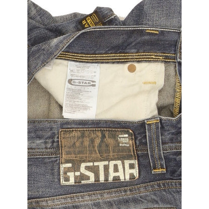 G-Star Attacc Men Blue Straight Regular Jeans W36 L30