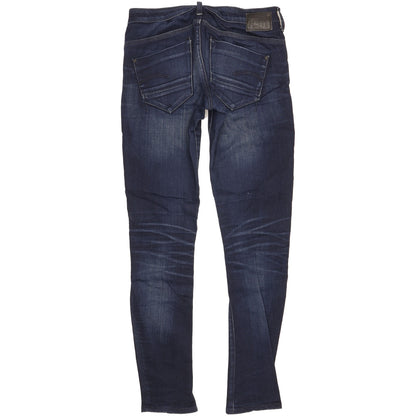 G-Star New Radar Men Blue Skinny Slim Stretch Jeans W27 L31
