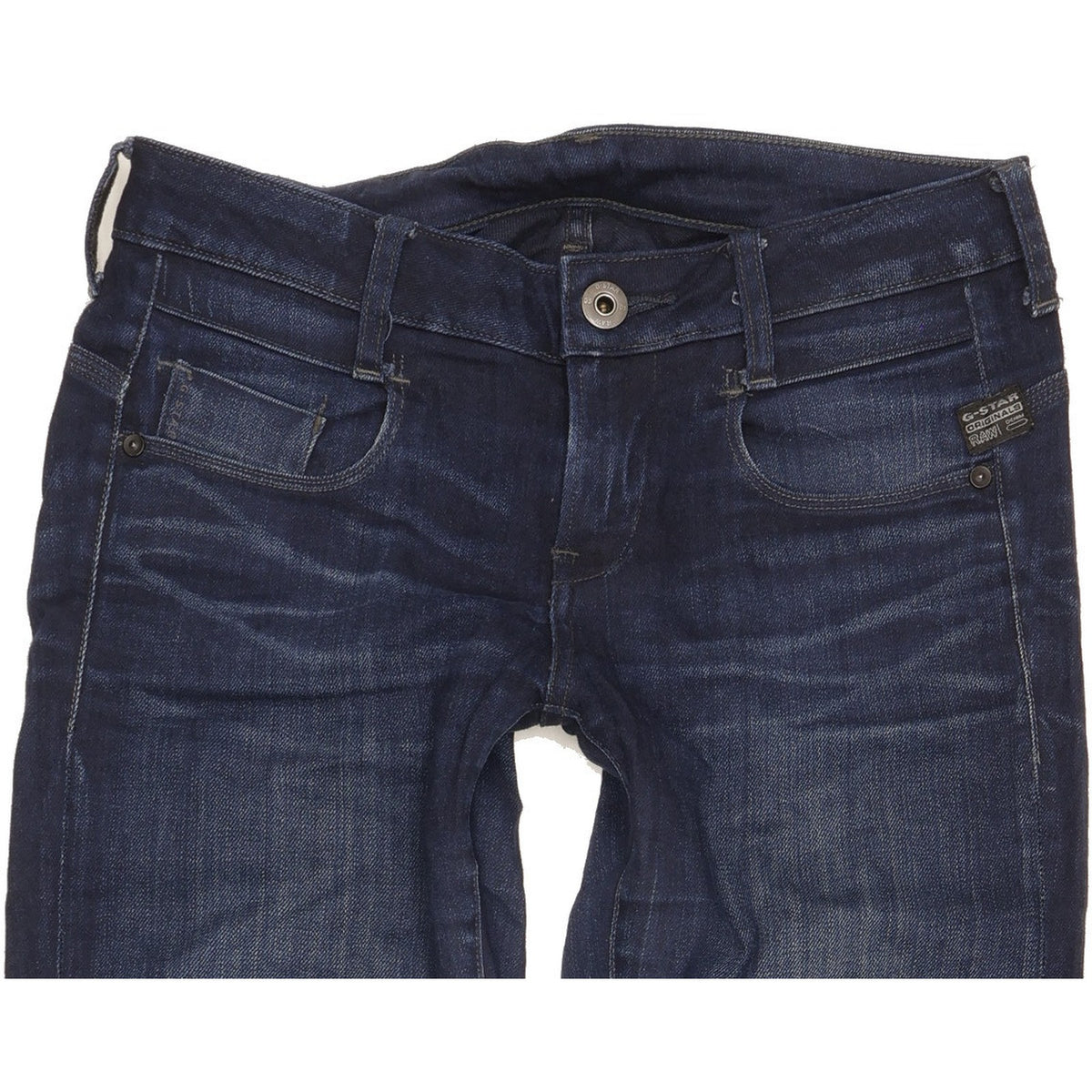 G-Star New Radar Men Blue Skinny Slim Stretch Jeans W27 L31