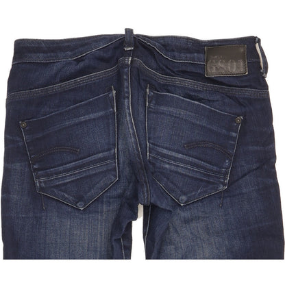 G-Star New Radar Men Blue Skinny Slim Stretch Jeans W27 L31