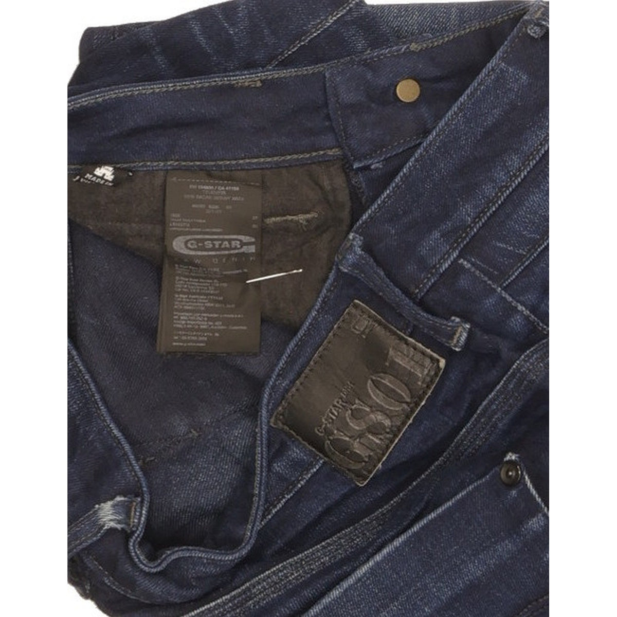G-Star New Radar Men Blue Skinny Slim Stretch Jeans W27 L31