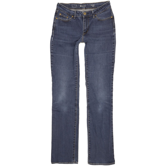 Levi's Bold Curve Women Blue Straight Classic Stretch Jeans W29 L33