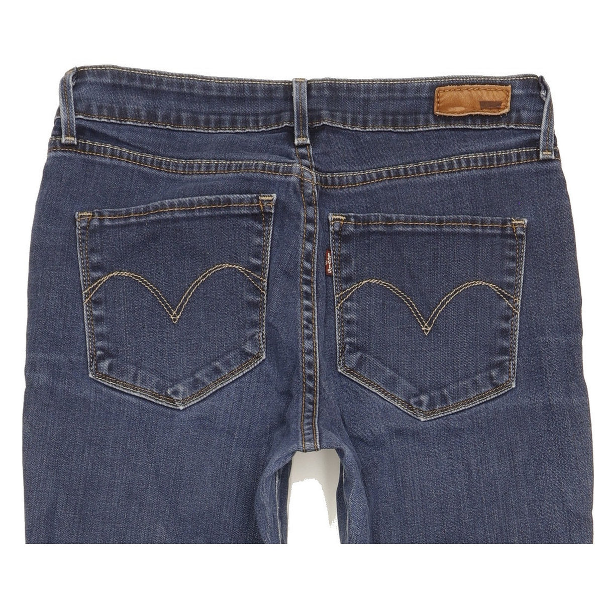 Levi's Bold Curve Women Blue Straight Classic Stretch Jeans W29 L33