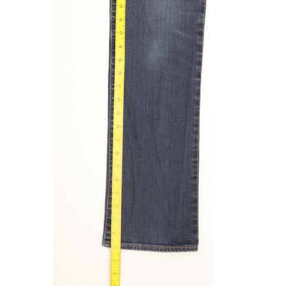 Levi's Bold Curve Women Blue Straight Classic Stretch Jeans W29 L33