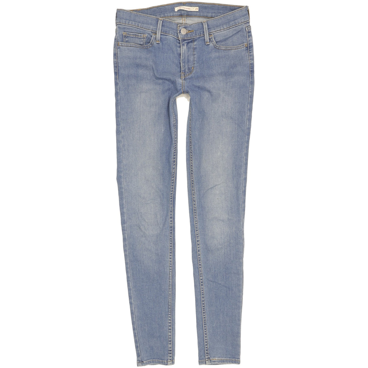 Levi's 710 Super Women Blue Skinny Slim Stretch Jeans W29 L30