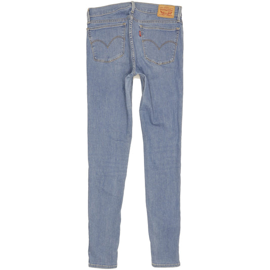 Levi's 710 Super Women Blue Skinny Slim Stretch Jeans W29 L30