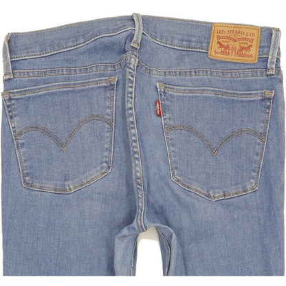 Levi's 710 Super Women Blue Skinny Slim Stretch Jeans W29 L30