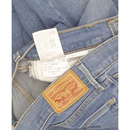 Levi's 710 Super Women Blue Skinny Slim Stretch Jeans W29 L30