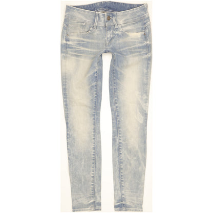 G-Star Lynn Women Blue Skinny Slim Stretch Jeans W26 L30
