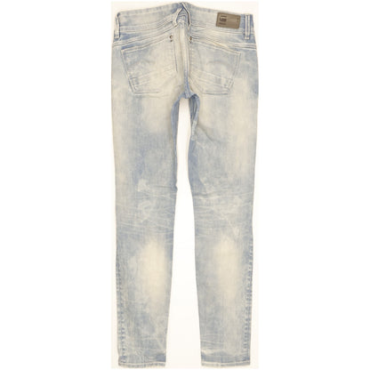 G-Star Lynn Women Blue Skinny Slim Stretch Jeans W26 L30