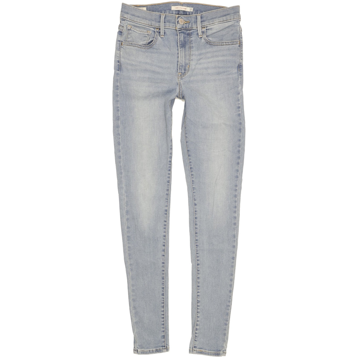 Levi's 720 Super Women Blue Skinny Slim Stretch Jeans W27 L30