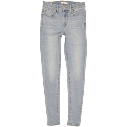 Levi's 720 Super Women Blue Skinny Slim Stretch Jeans W27 L30