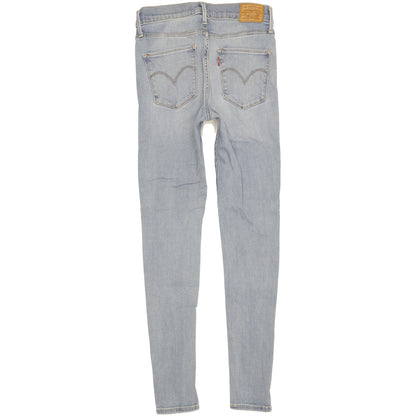 Levi's 720 Super Women Blue Skinny Slim Stretch Jeans W27 L30