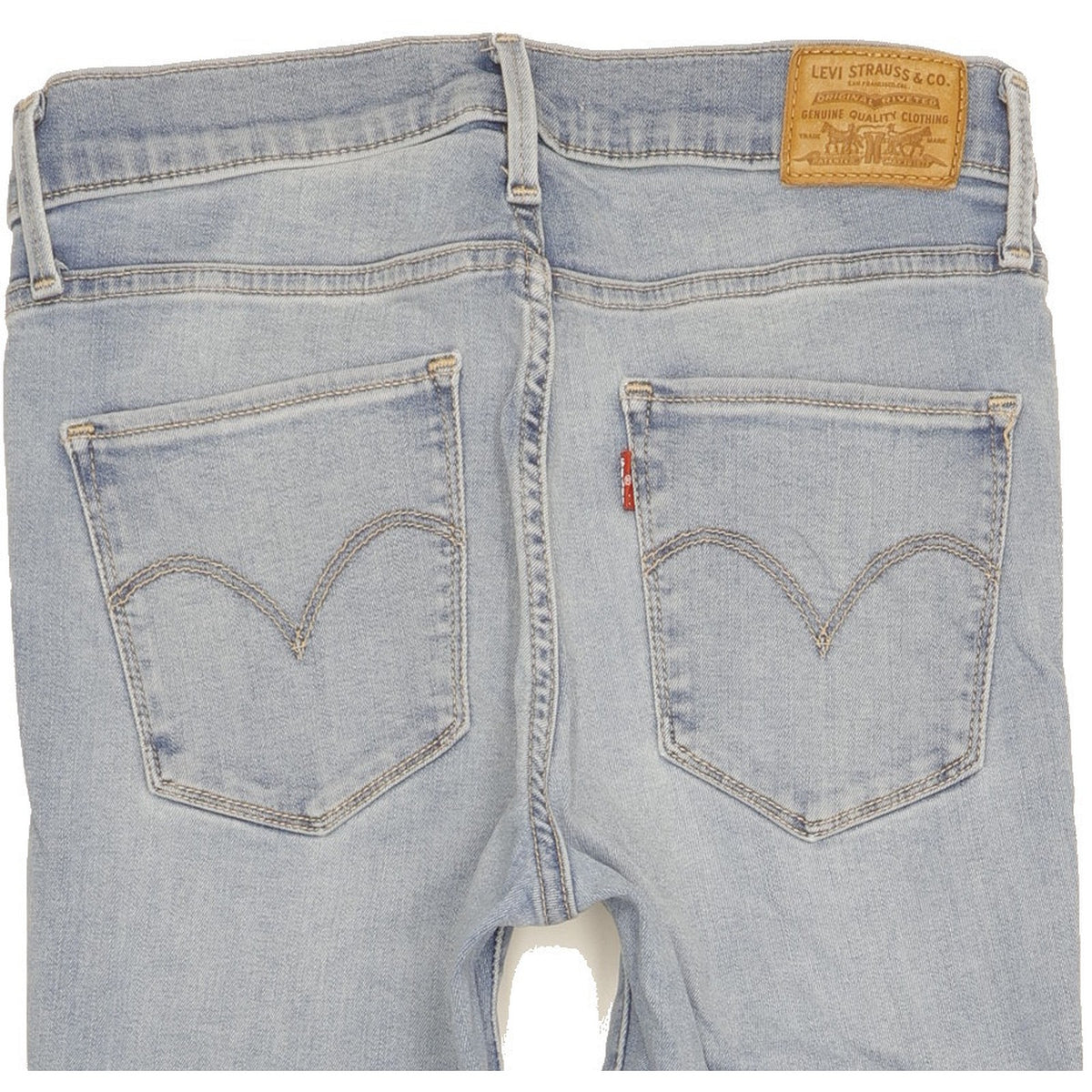 Levi's 720 Super Women Blue Skinny Slim Stretch Jeans W27 L30