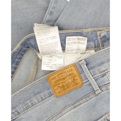 Levi's 720 Super Women Blue Skinny Slim Stretch Jeans W27 L30