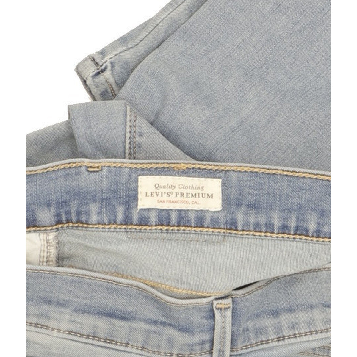 Levi's 720 Super Women Blue Skinny Slim Stretch Jeans W27 L30