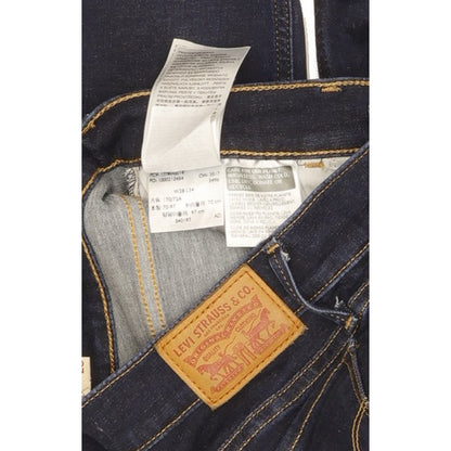 Levi's 710 Super Women Blue Skinny Slim Stretch Jeans W28 L34