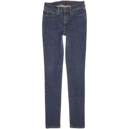 Levi's 711 Women Blue Skinny Slim Stretch Jeans W29 L32