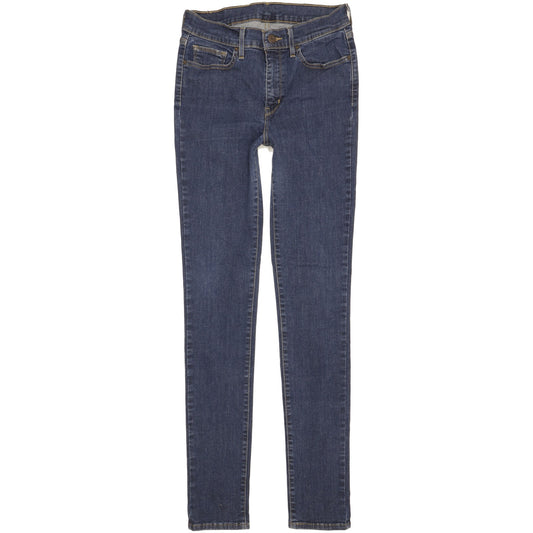 Levi's 711 Women Blue Skinny Slim Stretch Jeans W29 L32