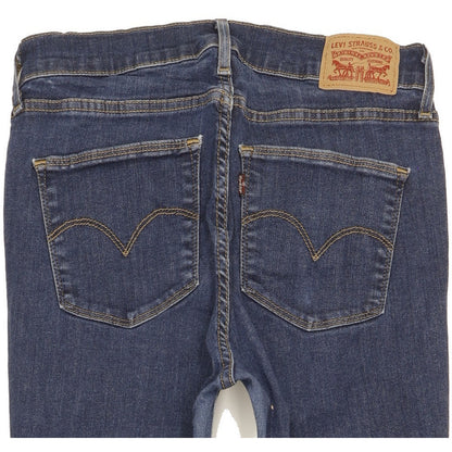 Levi's 711 Women Blue Skinny Slim Stretch Jeans W29 L32