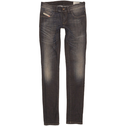 Diesel Livier Women Navy Skinny Slim Stretch Leggings W26 L32