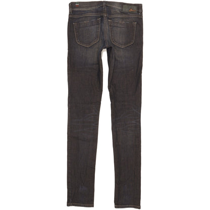 Diesel Livier Women Navy Skinny Slim Stretch Leggings W26 L32