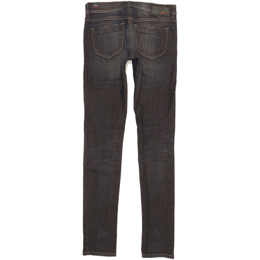 Diesel Livier Women Navy Skinny Slim Stretch Leggings W26 L32