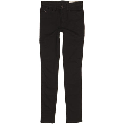Diesel Skinzee Women Black Skinny Slim Stretch Jeans W27 L32