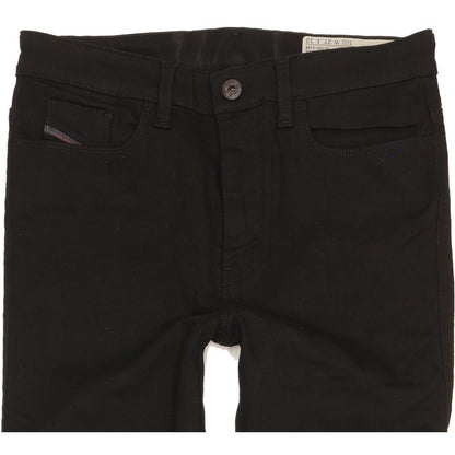 Diesel Skinzee Women Black Skinny Slim Stretch Jeans W27 L32