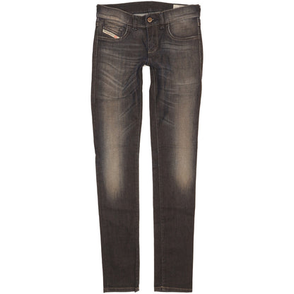 Diesel Livier Women Navy Skinny Slim Stretch Leggings W26 L32