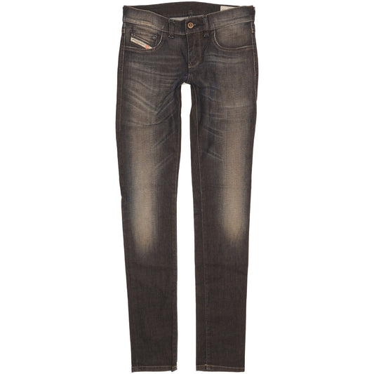 Diesel Livier Women Navy Skinny Slim Stretch Leggings W26 L32