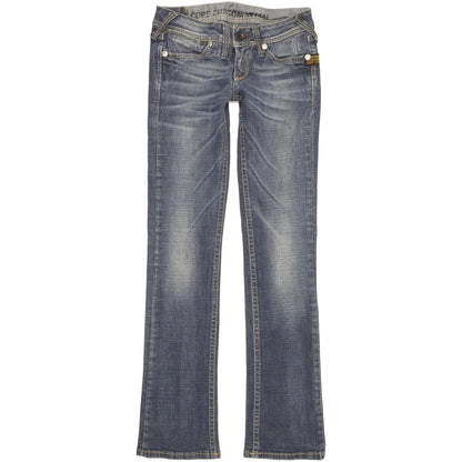 G-Star Core Custom Women Blue Bootcut Slim Stretch Jeans W27 L31