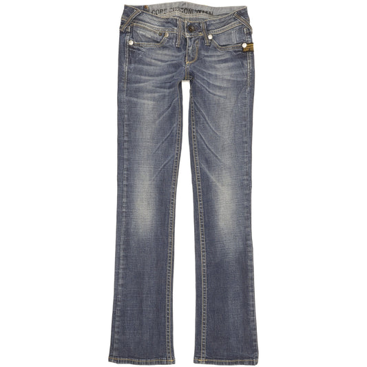 G-Star Core Custom Women Blue Bootcut Slim Stretch Jeans W27 L31