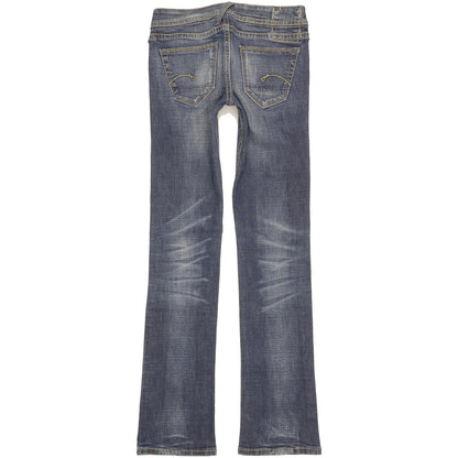 G-Star Core Custom Women Blue Bootcut Slim Stretch Jeans W27 L31