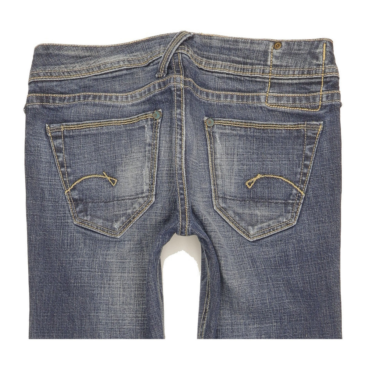G-Star Core Custom Women Blue Bootcut Slim Stretch Jeans W27 L31