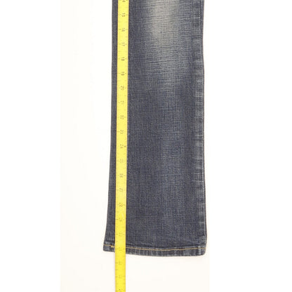 G-Star Core Custom Women Blue Bootcut Slim Stretch Jeans W27 L31