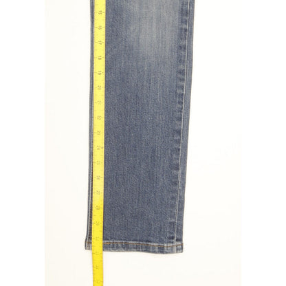 Levi's 571 Women Blue Straight Slim Stretch Jeans W29 L31