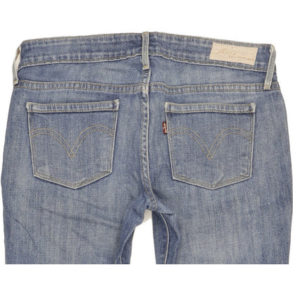 Levi's Slight Curve Women Blue Skinny Slim Stretch Jeans W28 L31