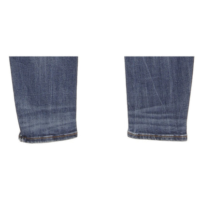 G-Star 301 Deconst Women Blue Skinny Slim Stretch Jeans W27 L30